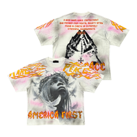 Rare Peace Washed Inner Peace Rhinestone Tee Cream