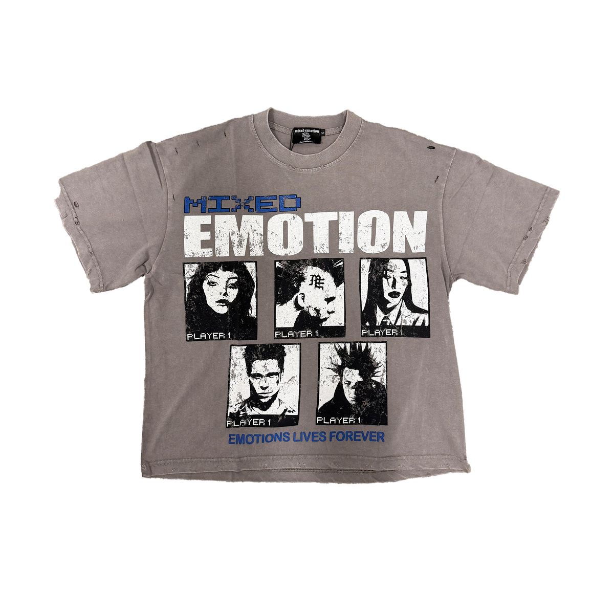 Mixed Emotion "Gallery" Tee Grey
