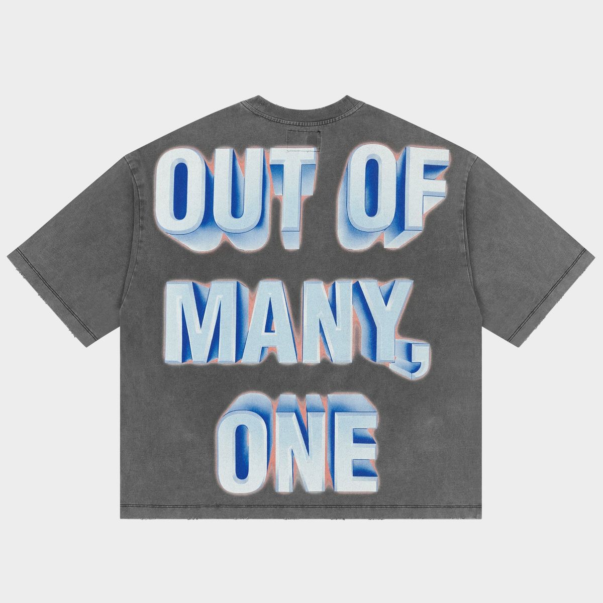 Godspeed Mask Off Tee Grey Wash