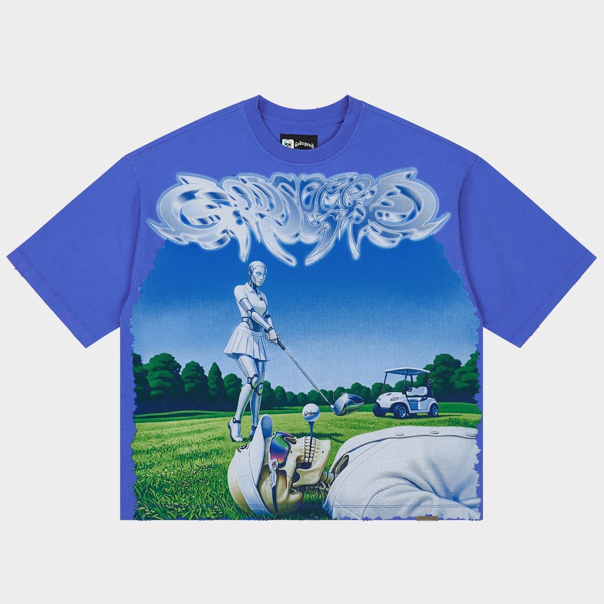 Godspeed Up2par Tee Blue