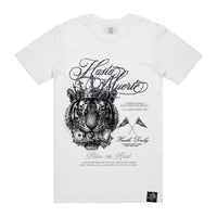Hasta Muerte Light Crown Tiger Tee White