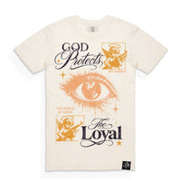 Hasta Muerte Cptl Hues Tee Natural