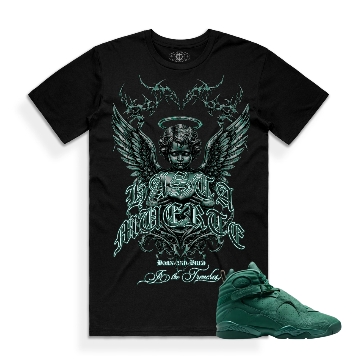 Hasta Muerte Angel Trenches Tee Black