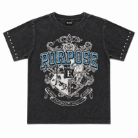 Elite denim Purpose kids Tee black