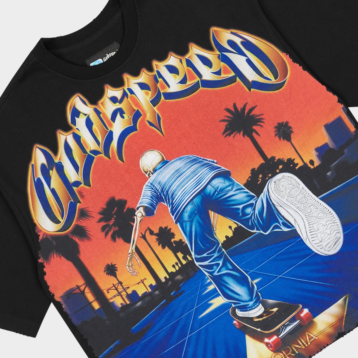 Godspeed Kick Push Tee Black