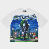 Godspeed Neighborhood Watch Tee White
