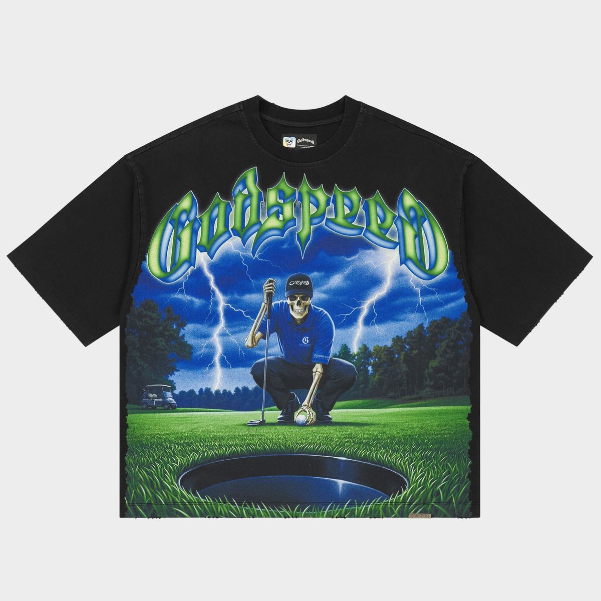 Godspeed No Mulligans Tee Black
