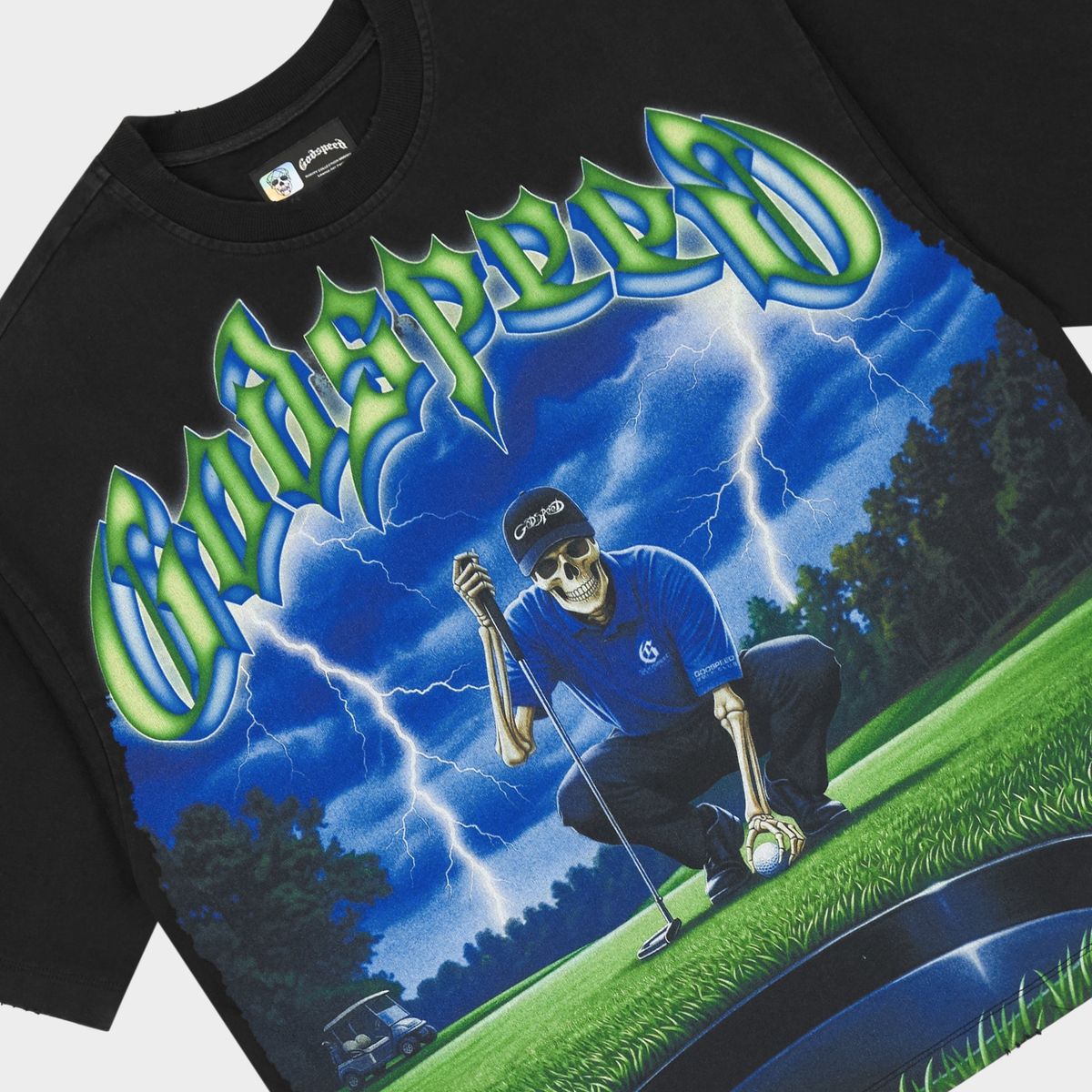 Godspeed No Mulligans Tee Black