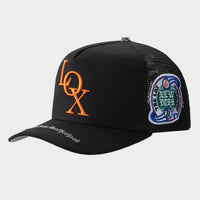 Godspeed X The Legacy Trucker Hat Black/Orange