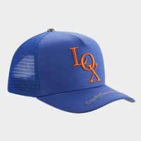 Godspeed X The Legacy Trucker Hat Blue/Orange
