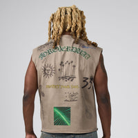 Duaa So Cal CutOff Tee Sand