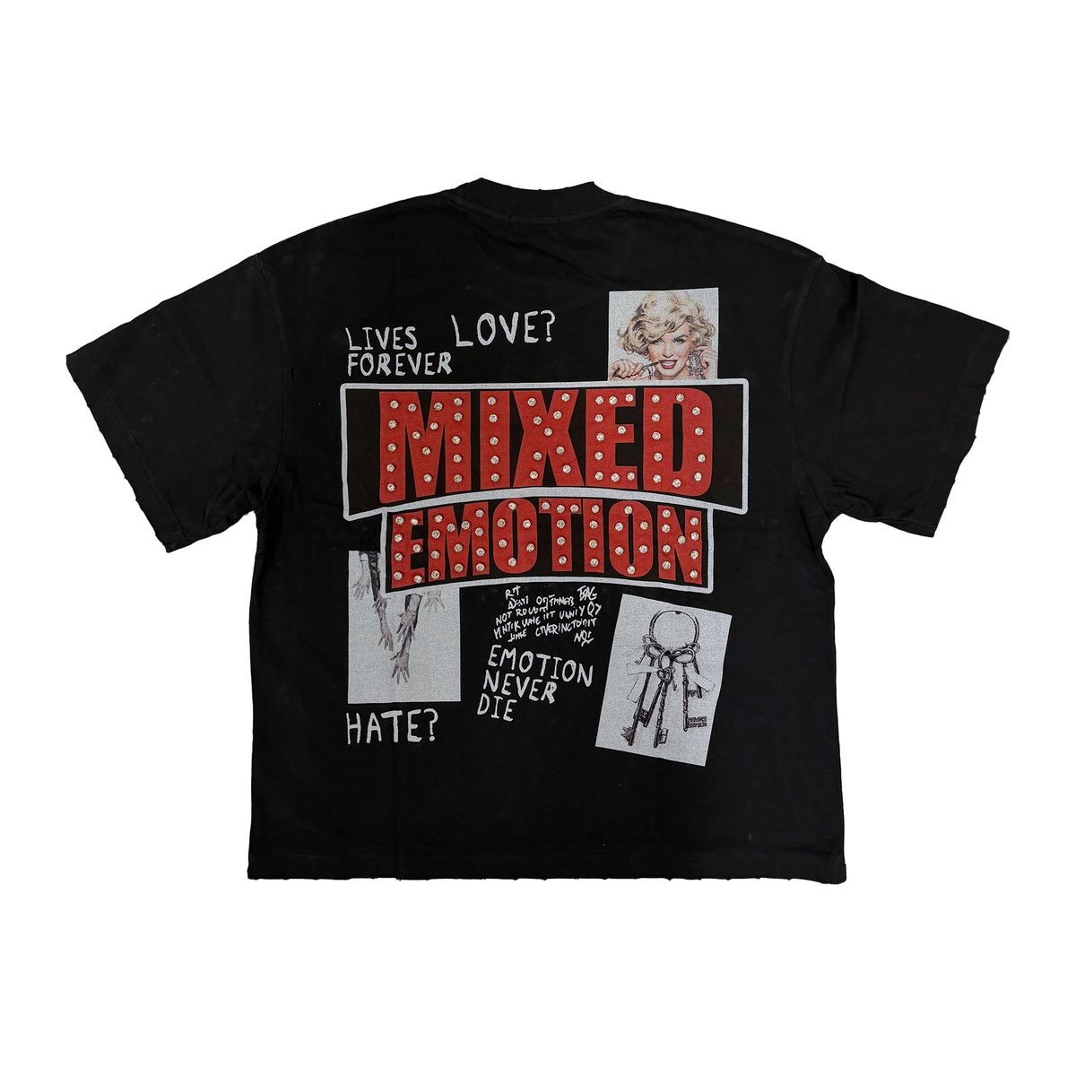 Mixed Emotion ‘Lost Identity’ Tee Black