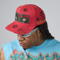 Duaa Vision Hat Red