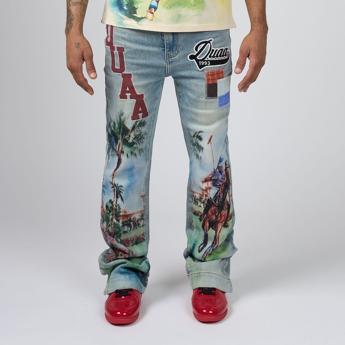 Duaa Boss Blue Denim Jeans