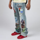 Duaa Boss Blue Denim Jeans
