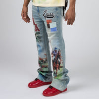 Duaa Boss Blue Denim Jeans