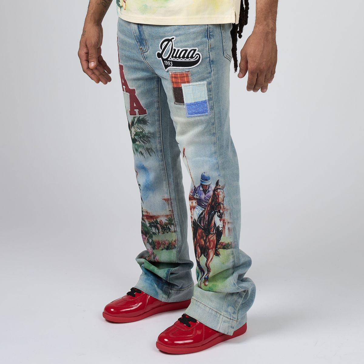 Duaa Boss Blue Denim Jeans