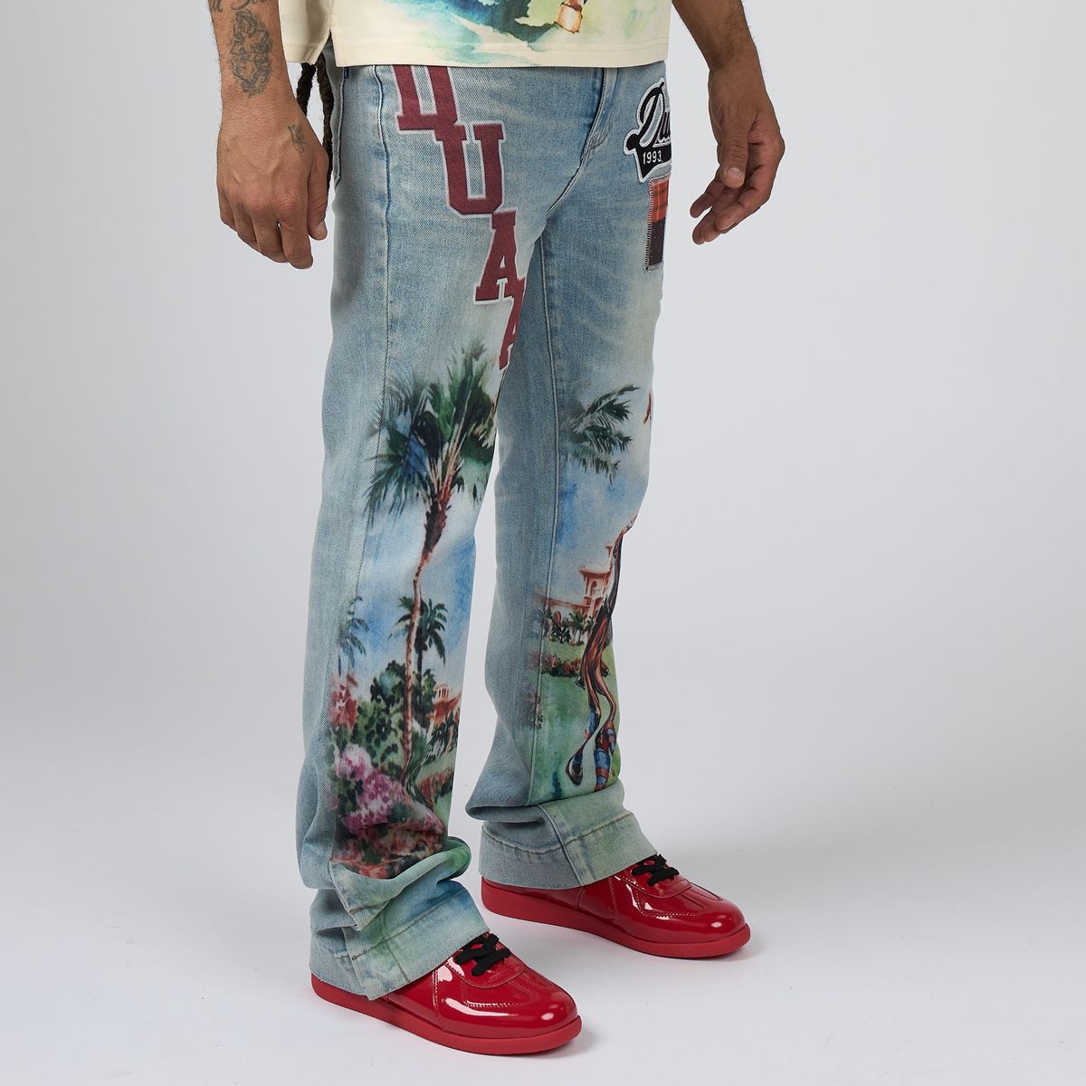 Duaa Boss Blue Denim Jeans