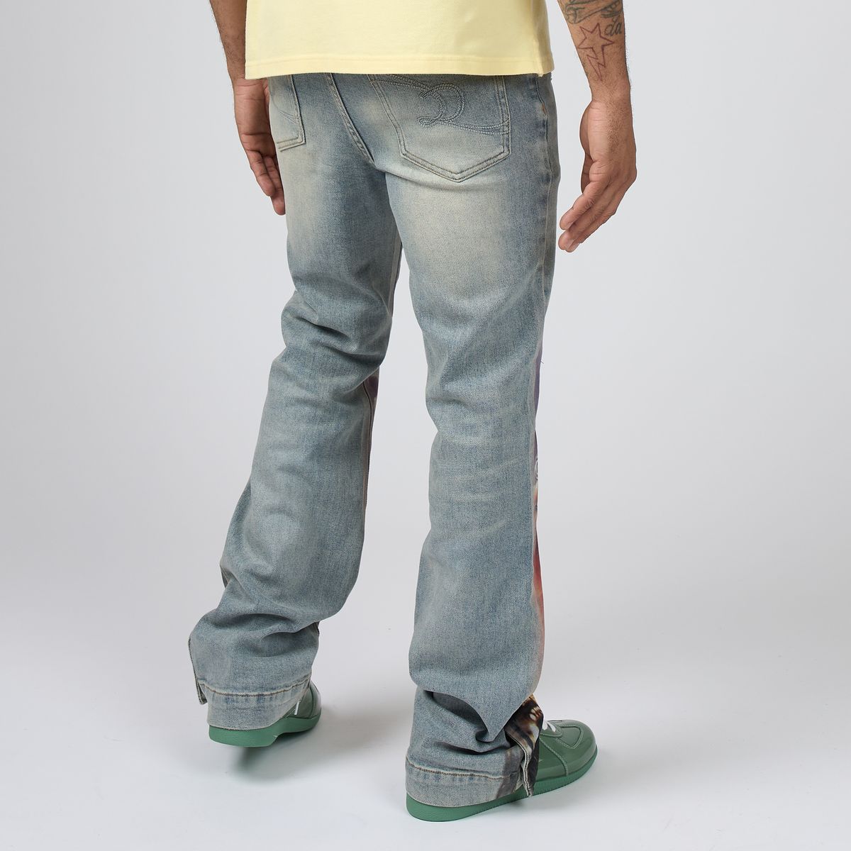 Duaa Sunset Blue Denim Jeans
