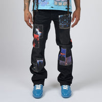 Duaa Dreams Black Denim Jeans