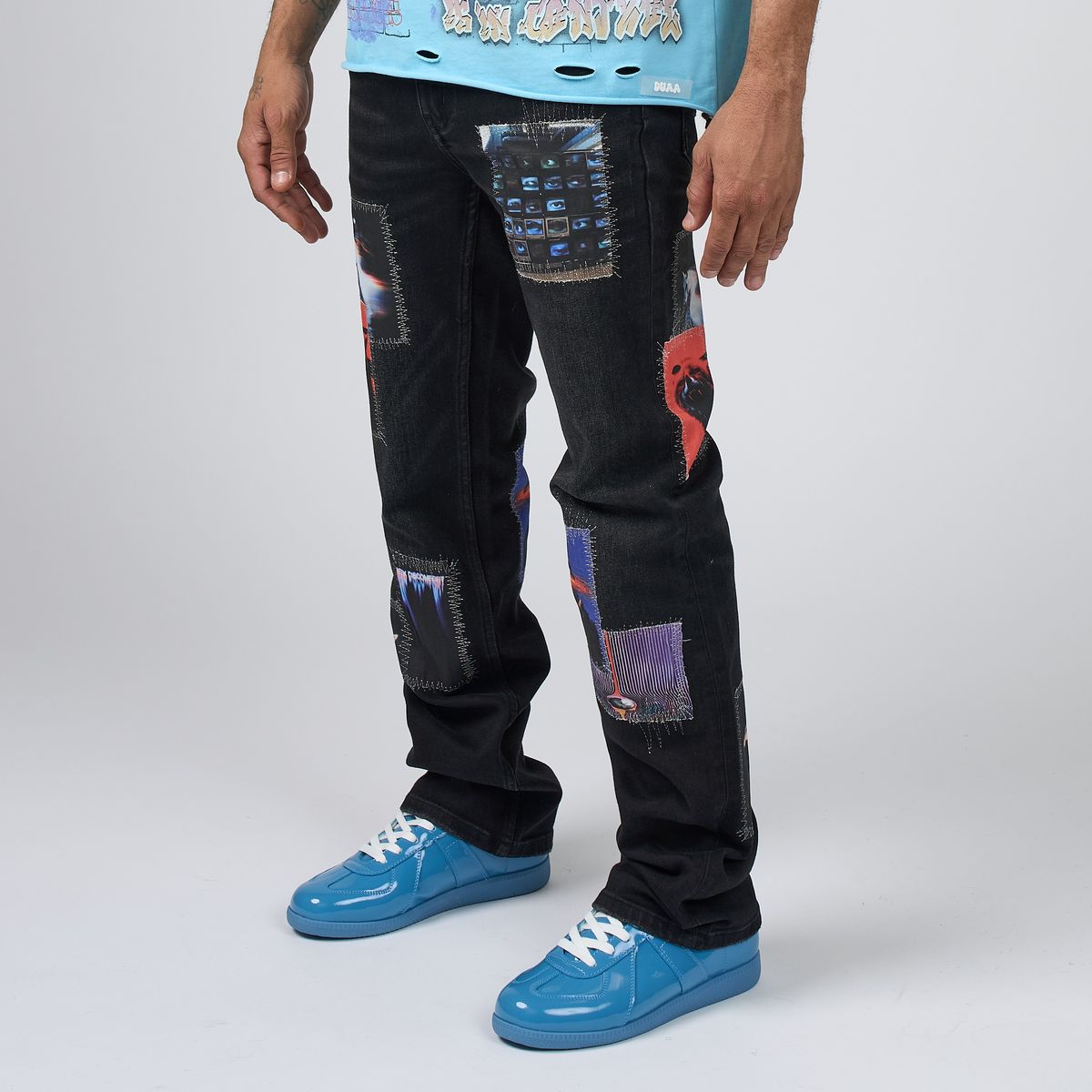 Duaa Dreams Black Denim Jeans