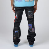 Duaa Dreams Black Denim Jeans