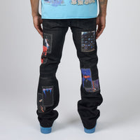 Duaa Dreams Black Denim Jeans