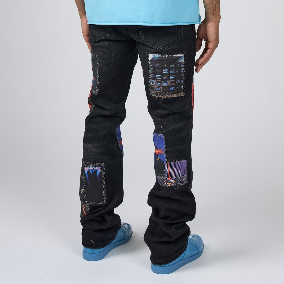 Duaa Dreams Black Denim Jeans