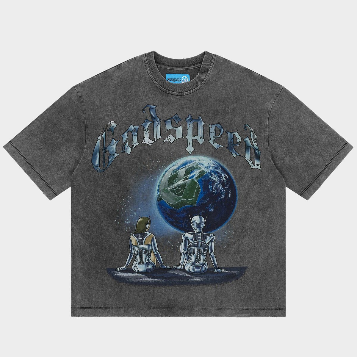 Godspeed Artificial Love II Tee Grey Wash