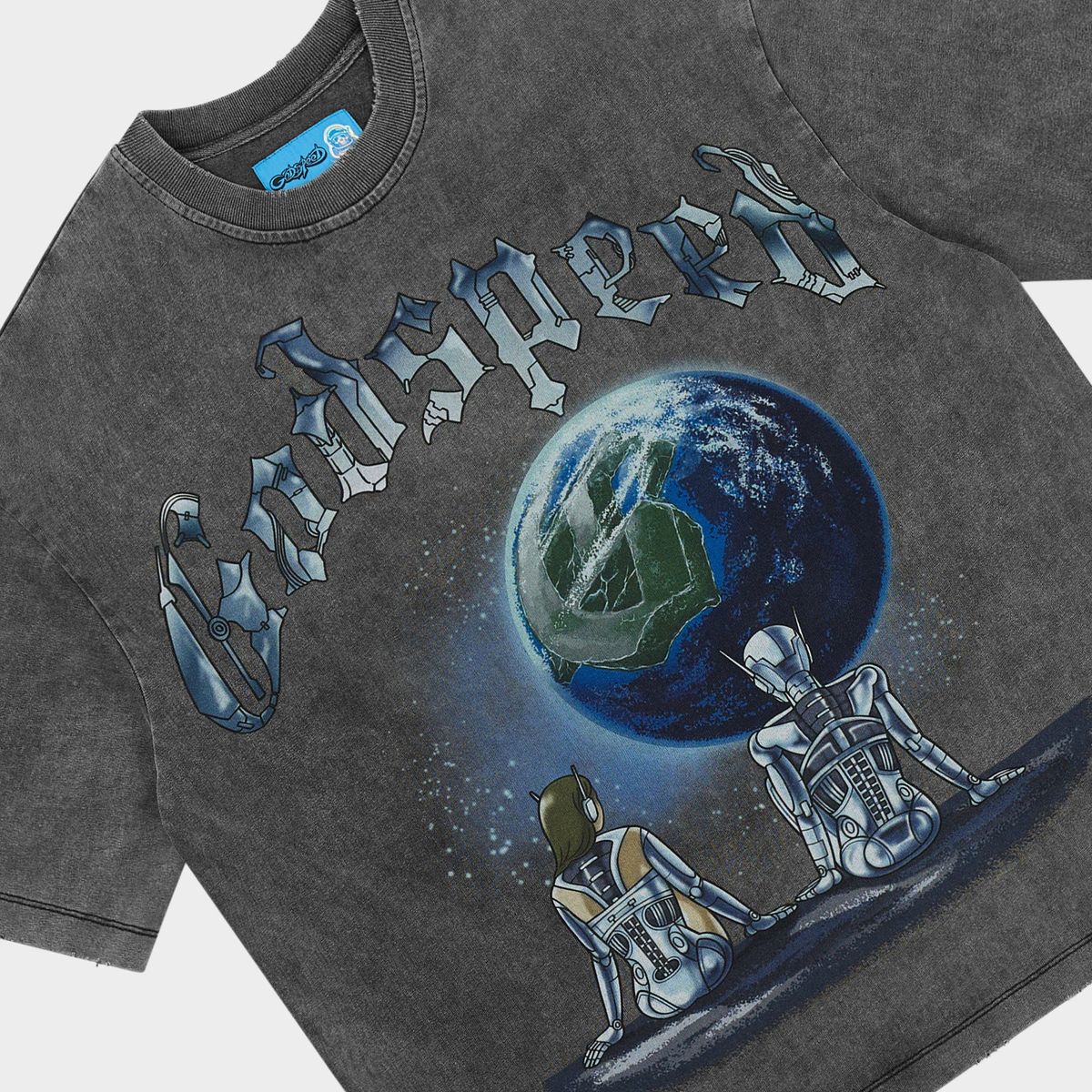 Godspeed Artificial Love II Tee Grey Wash