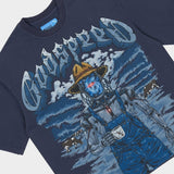 Godspeed Aura Farm II Tee Navy Blue