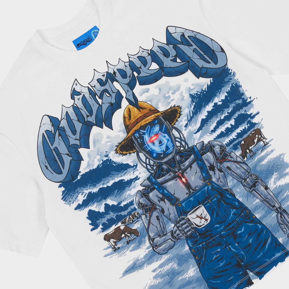 Godspeed Aura Farm II Tee White