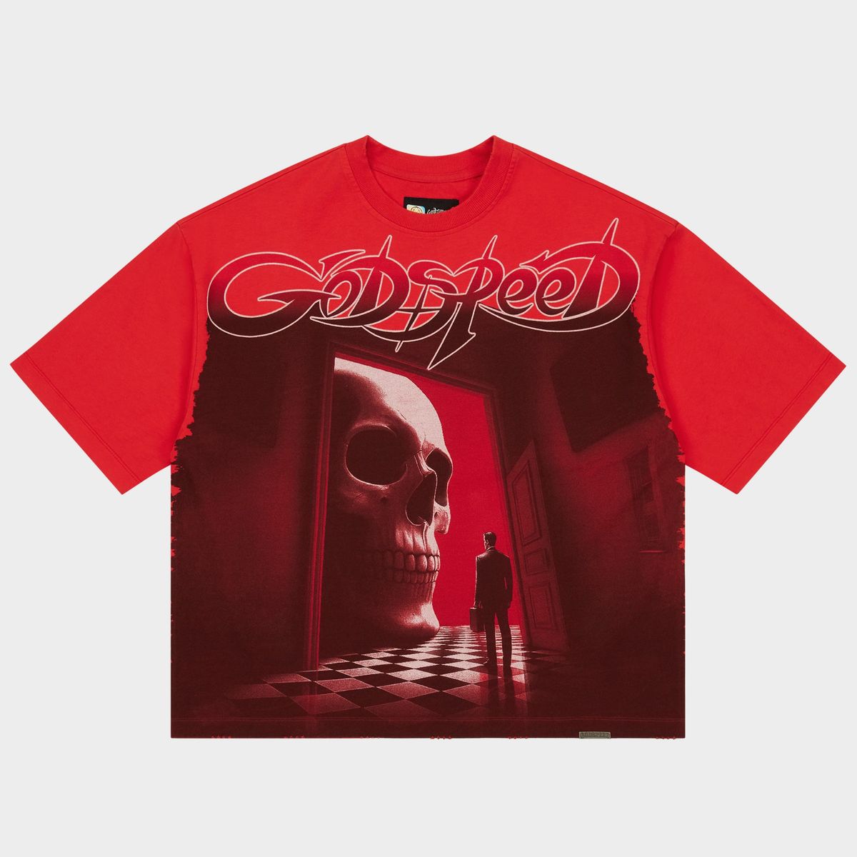 Godspeed Fate's Doorstep Tee Red