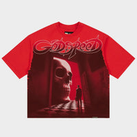 Godspeed Fate's Doorstep Tee Red