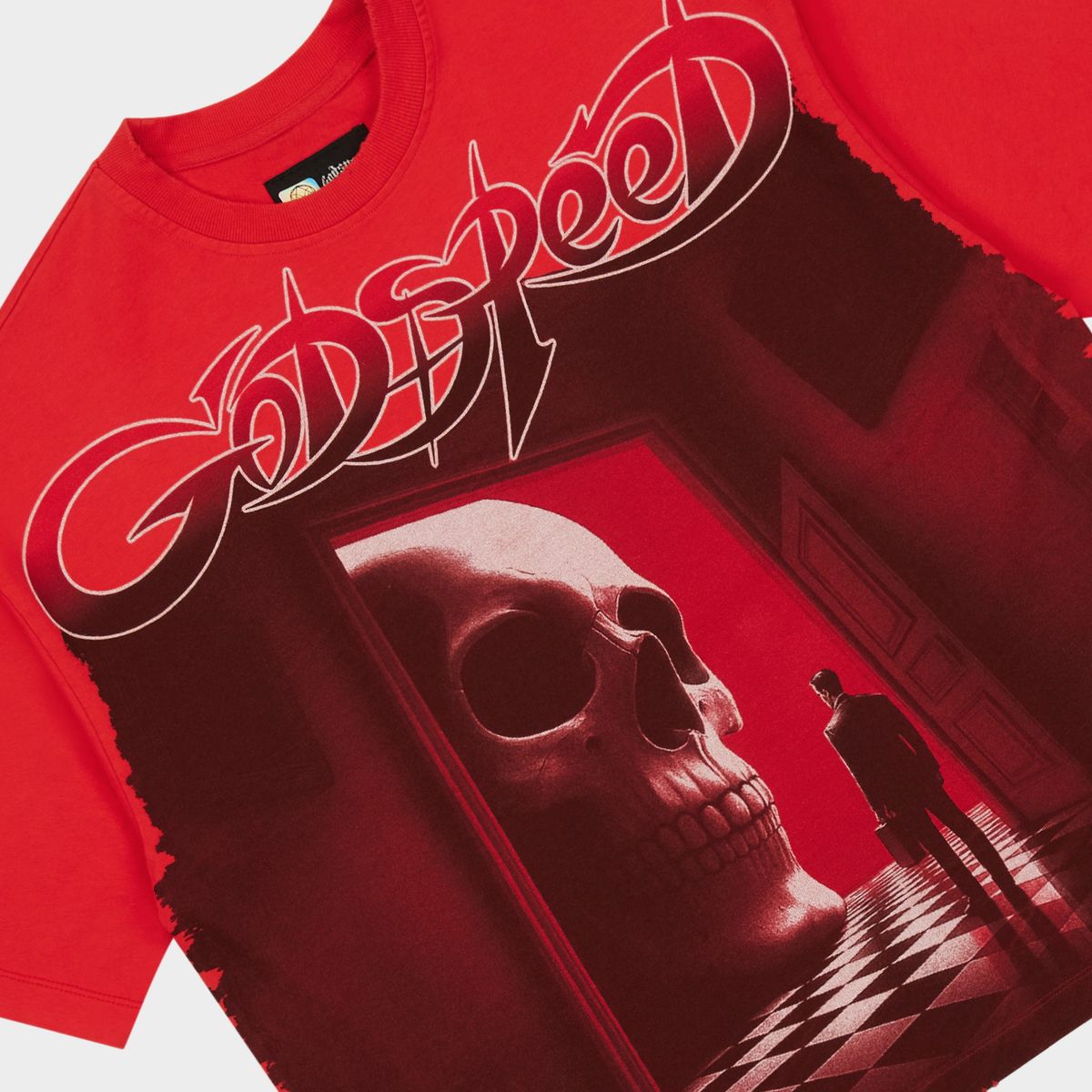 Godspeed Fate's Doorstep Tee Red