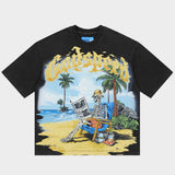 Godspeed Skeleton Beach II Tee Black