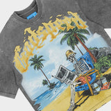 Godspeed Skeleton Beach II Tee Grey Wash