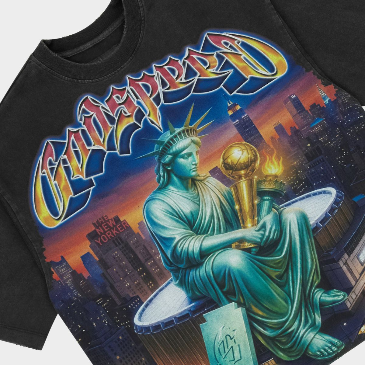 Godspeed Finally Tee Black