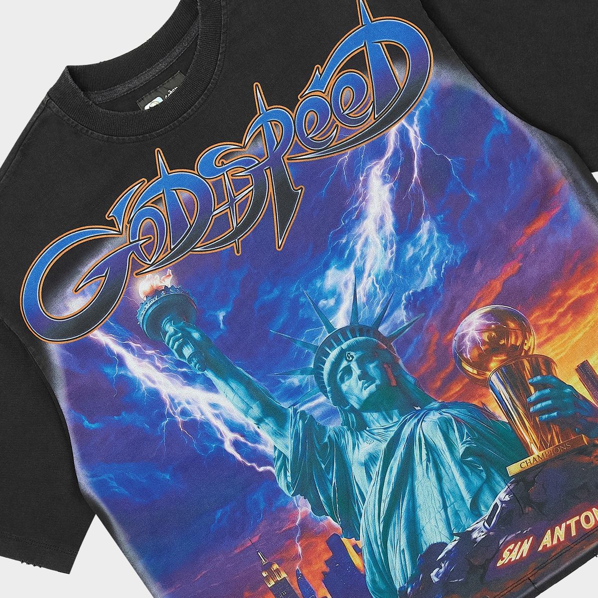 Godspeed Liberty Reigns Tee Black