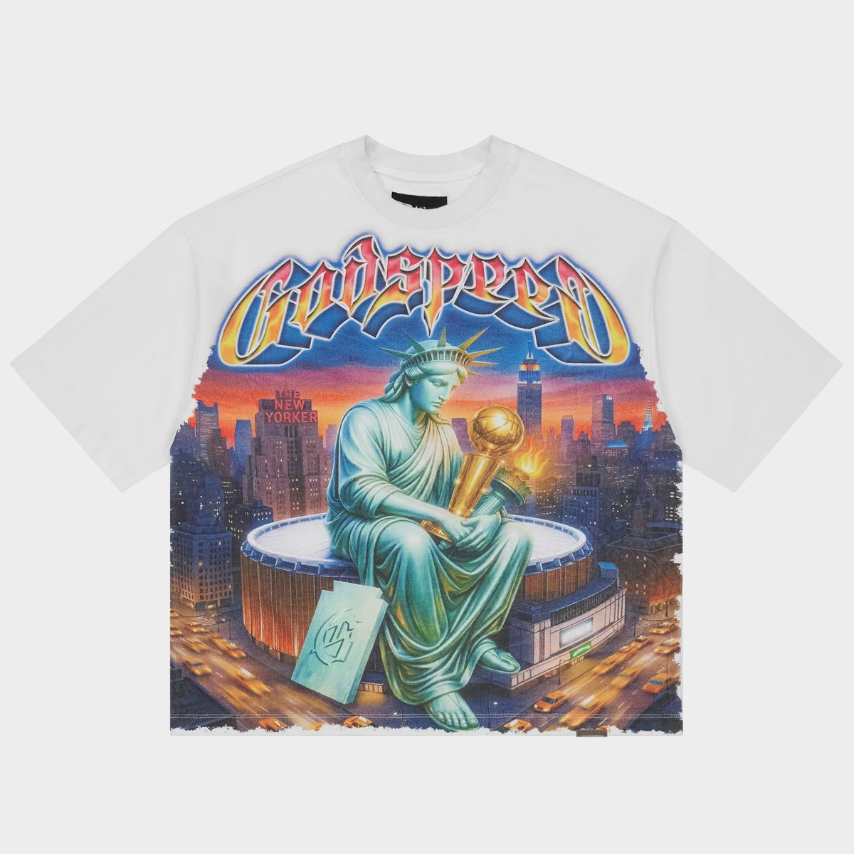 Godspeed Finally Tee White