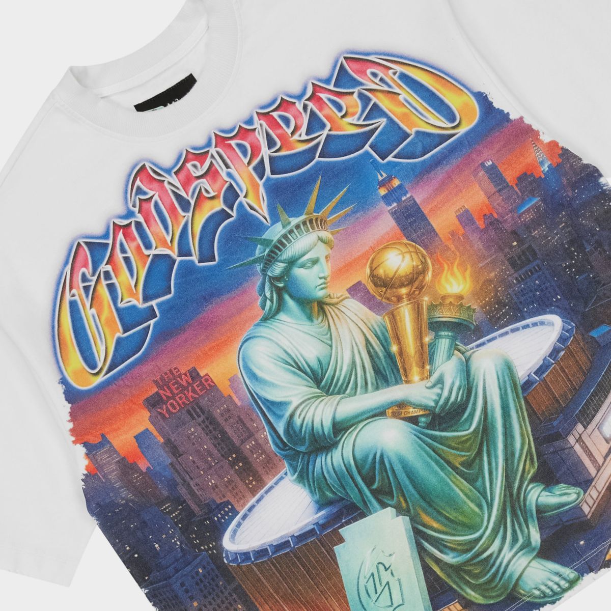Godspeed Finally Tee White