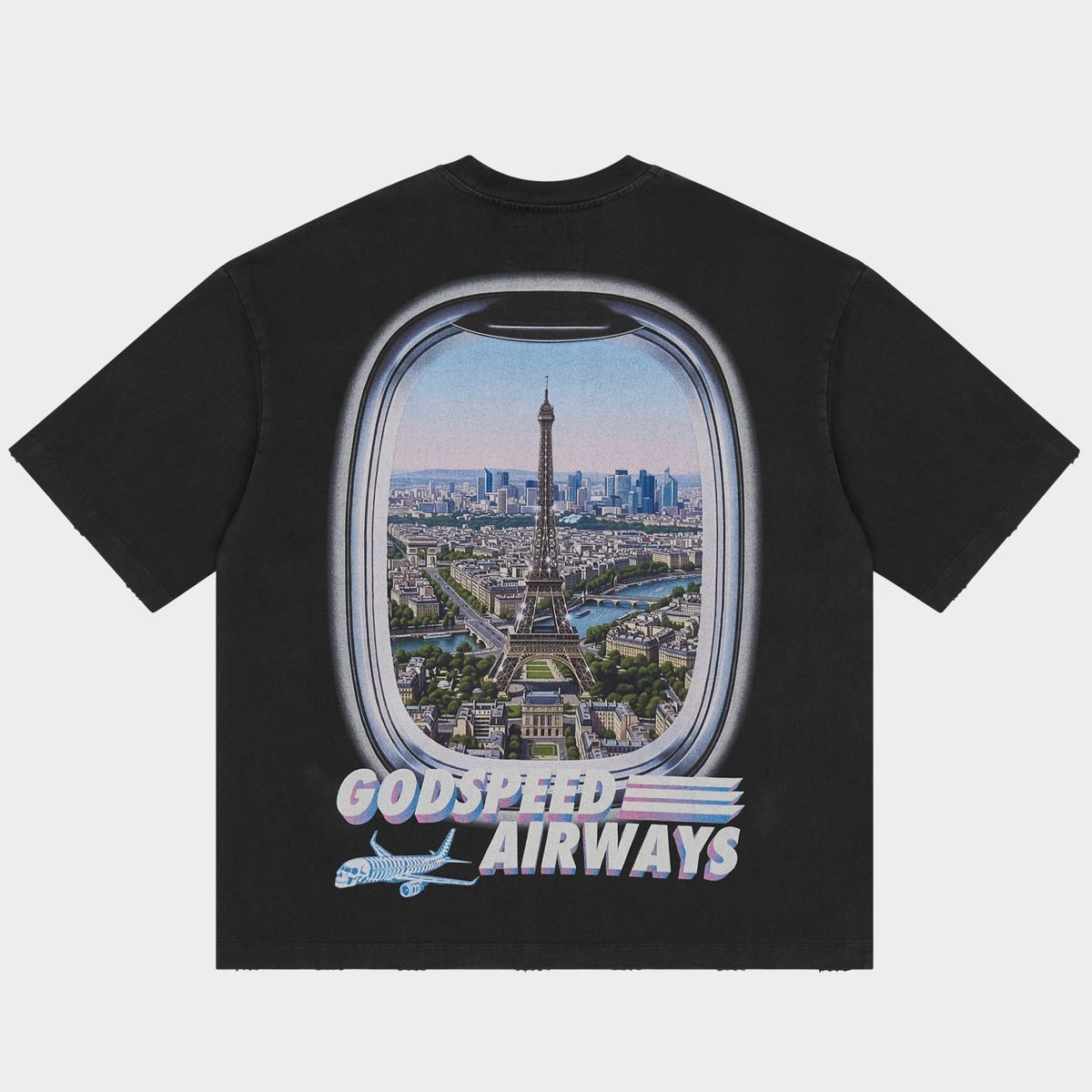 Godspeed GS Air Paris Pocket Tee Black