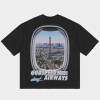 Godspeed GS Air Paris Pocket Tee Black