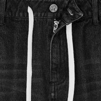Godspeed Fémur Frayed Denim Shorts Black