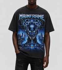 Reelistik NYC Mainframe Rhinestone Tee Black