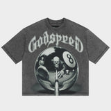 Godspeed 8ball CP Tee Grey Wash