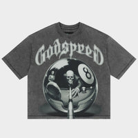 Godspeed 8ball CP Tee Grey Wash