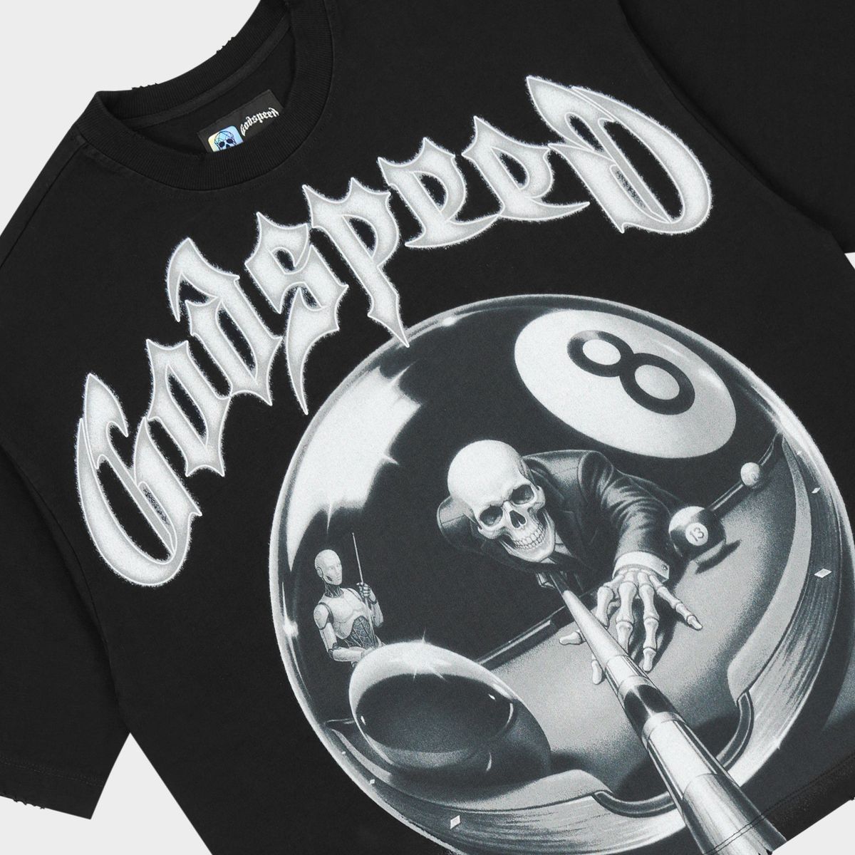 Godspeed 8ball CP Tee Black