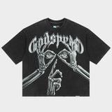 Godspeed Silencio Tee Black Wash