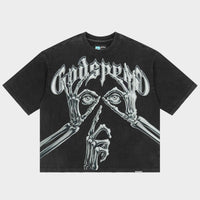 Godspeed Silencio Tee Black Wash